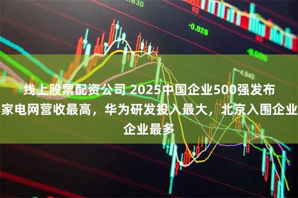 线上股票配资公司 2025中国企业500强发布：国家电网营收最高，华为研发投入最大，北京入围企业最多